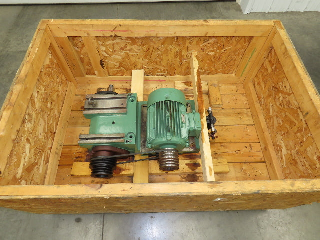 Tschudin HGT Cylindrical Grinder Wheel Drive Motor Refurbished Lathe Metal Mill
