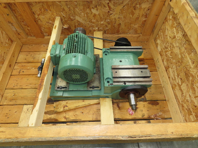 Tschudin HGT Cylindrical Grinder Wheel Drive Motor Refurbished Lathe Metal Mill