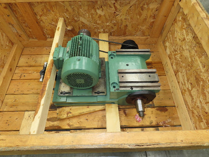Tschudin HGT Cylindrical Grinder Wheel Drive Motor Refurbished Lathe Metal Mill