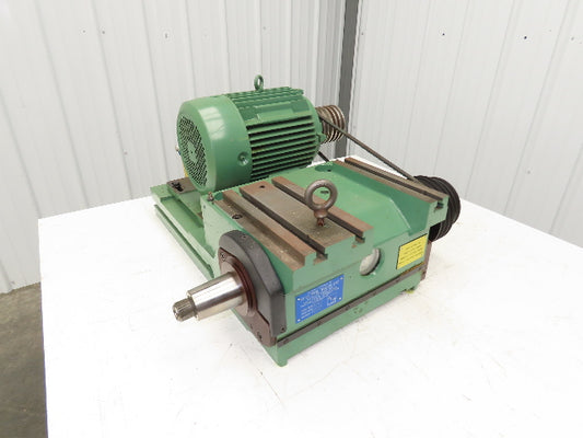 Tschudin HGT Cylindrical Grinder Wheel Drive Motor Refurbished Lathe Metal Mill