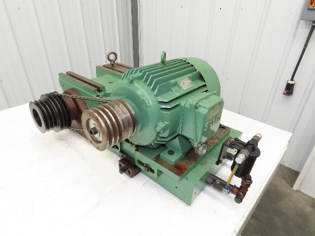 Tschudin HGT Cylindrical Grinder Wheel Drive Motor Refurbished Lathe Metal Mill