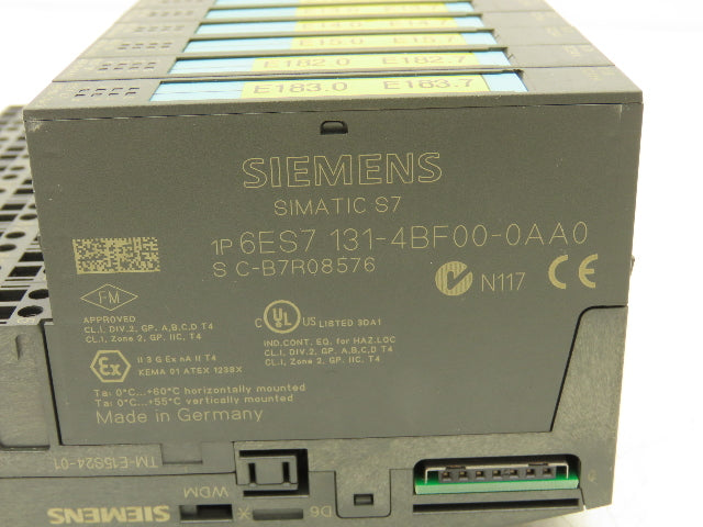 Siemens 6ES7 151-1AA05-0AB0 Profibus ET200 Various DI/D0 & Other Terminal Module