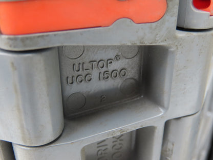 Regina UCC1500 Ultop 15"W MatTop Flat Conveyor Belt Chain Gray FliteTop 10'L