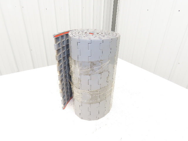 Regina UCC1500 Ultop 15"W MatTop Flat Conveyor Belt Chain Gray FliteTop 10'L