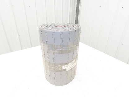 Regina UCC1500 Ultop 15"W MatTop Flat Conveyor Belt Chain Gray FliteTop 10'L