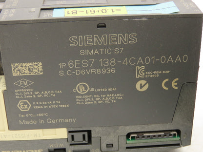Siemens 6ES7 151-1AA05-0AB0 Profibus ET200 Various DI/DO & Other Terminal Module