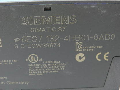 Siemens 6ES7 151-1AA05-0AB0 Profibus ET200 Various DI/DO & Other Terminal Module