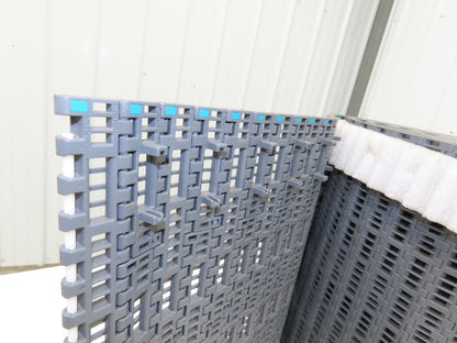 System Plast LFG 2250-0510 J-FGP2 Flush Grid Mattop Conveyor Belt 510mm 20"x 10'