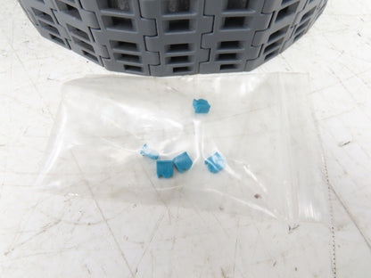 System Plast LFG 2250-0510 J-FGP2 Flush Grid Mattop Conveyor Belt 510mm 20"x 10'