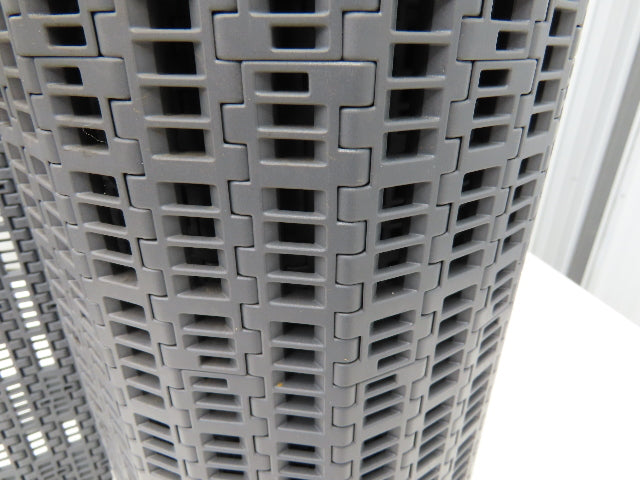 System Plast LFG 2250-0510 J-FGP2 Flush Grid Mattop Conveyor Belt 510mm 20"x 10'