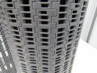 System Plast LFG 2250-0510 J-FGP2 Flush Grid Mattop Conveyor Belt 510mm 20"x 10'