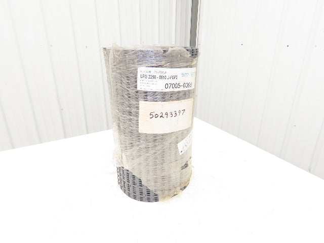 System Plast LFG 2250-0510 J-FGP2 Flush Grid Mattop Conveyor Belt 510mm 20"x 10'