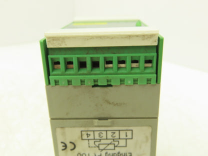 Negele vmu-pt Temperature Converter 0-100° C Input 24VDC Output 0/4-20mA 0-10V