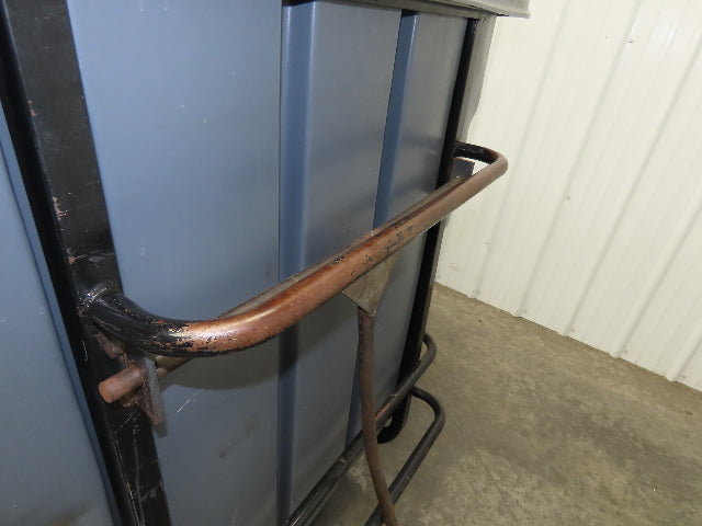 Rubbermaid Model 1026 Commercial Dump Cart 1-1/2 Cubic Yard Towable Heavy Duty