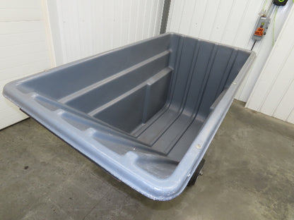 Rubbermaid Model 1026 Commercial Dump Cart 1-1/2 Cubic Yard Towable Heavy Duty