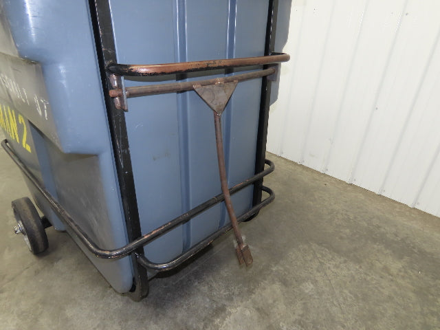 Rubbermaid Model 1026 Commercial Dump Cart 1-1/2 Cubic Yard Towable Heavy Duty