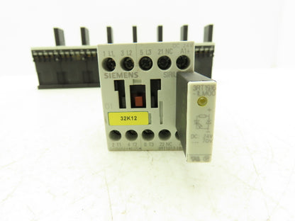 Siemens 3RT1017-1BB42 Motor Starter Contactor 10Hp 20A 600V w/Varistor Lot of 8