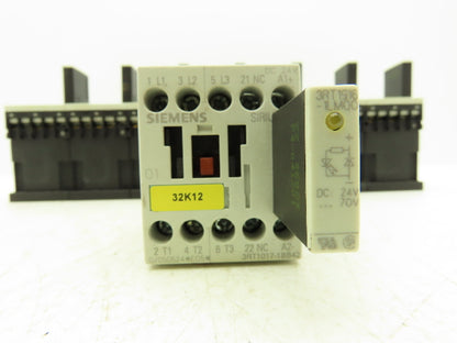 Siemens 3RT1017-1BB42 Motor Starter Contactor 10Hp 20A 600V w/Varistor Lot of 8