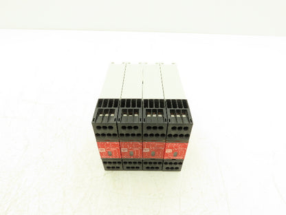 Banner IM-T-9A Machine Safety Relay Module 24 VDC 100 mA 20ms Response Lot of 4