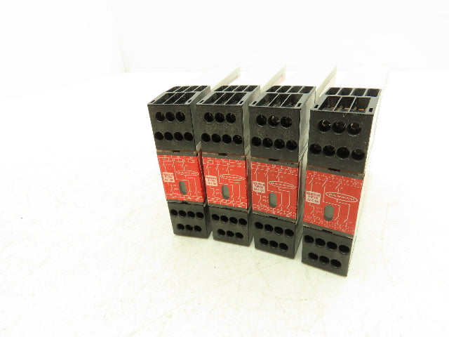 Banner IM-T-9A Machine Safety Relay Module 24 VDC 100 mA 20ms Response Lot of 4