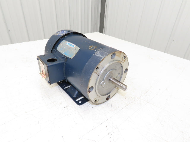 Leeson 110444M.00 AC Motor 1.5Hp 1725 RPM 230/460V 3PH F56H TEFC C6T17FB14C