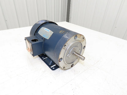 Leeson 110444M.00 AC Motor 1.5Hp 1725 RPM 230/460V 3PH F56H TEFC C6T17FB14C