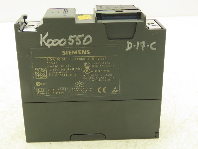 Siemens 6GK7343-1EX30-0XE0 Communication Processor 343-1 Simatic Net CP Ethernet