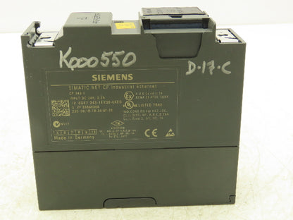 Siemens 6GK7343-1EX30-0XE0 Communication Processor 343-1 Simatic Net CP Ethernet