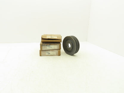 Browning 2BK62H 2 Groove V Belt Pulley A-B Belt Section H Bushing Lot Of 3