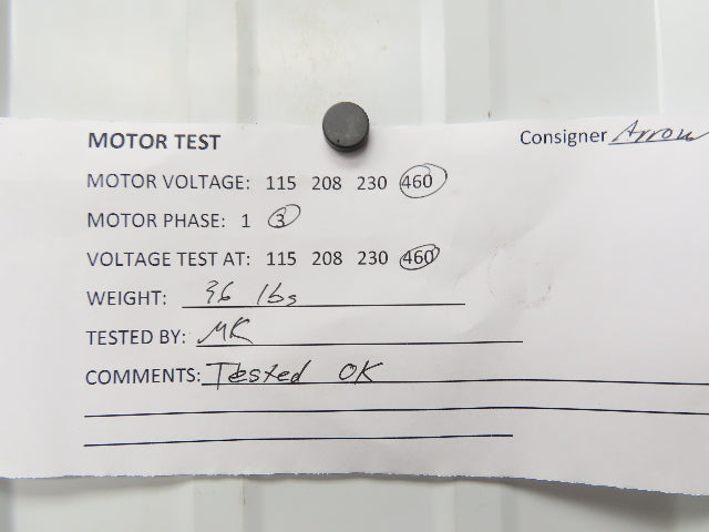 Distel ATB IEC 90MC Metric AC Motor 1.8kW 2.4Hp 1800rpm 460V 3PH