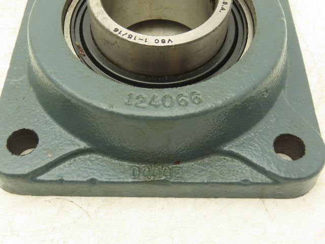 Dodge F4B-VSC-115 Flange Mount Ball Bearing 4 Bolt 1-15/16" Insert 210