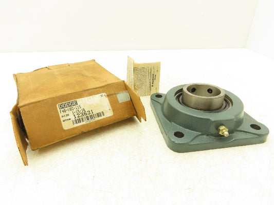Dodge F4B-VSC-115 Flange Mount Ball Bearing 4 Bolt 1-15/16" Insert 210