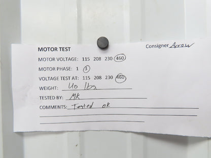 R. Schali ZK90L Metric AC Motor 1.8kW 2.4Hp 1700rpm 230/460V 3PH 90L 181002