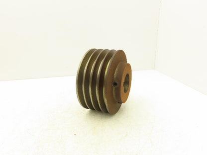 Dodge 4A6.2B6.6 2 1/8 4 Groove Pulley A-B Belt Section 6.95"OD 2-1/8"ID Bore