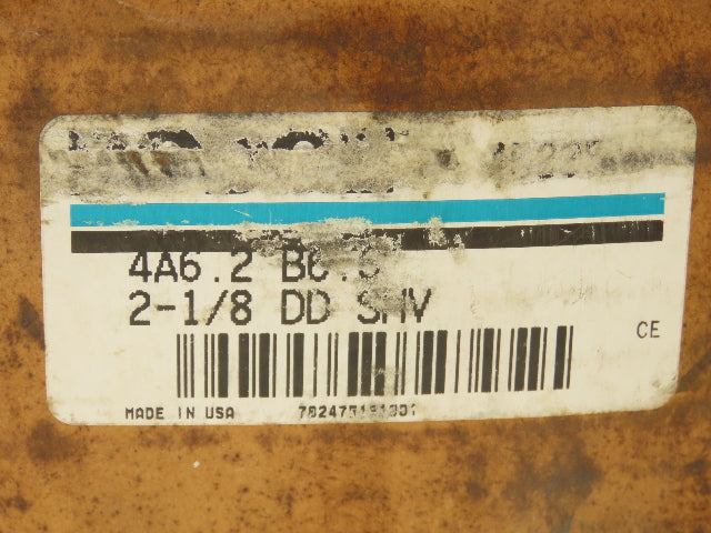 Dodge 4A6.2B6.6 2 1/8 4 Groove Pulley A-B Belt Section 6.95"OD 2-1/8"ID Bore