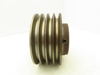 Dodge 4A6.2B6.6 2 1/8 4 Groove Pulley A-B Belt Section 6.95"OD 2-1/8"ID Bore