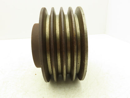Dodge 4A6.2B6.6 2 1/8 4 Groove Pulley A-B Belt Section 6.95"OD 2-1/8"ID Bore