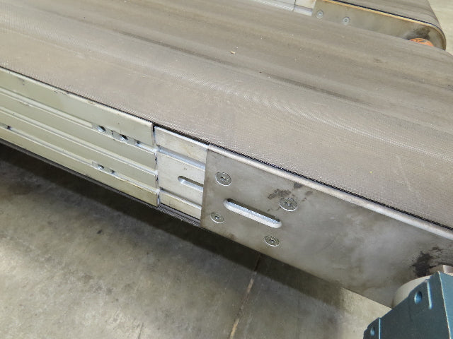 Dorner Side x Side Aluminum Conveyor 350mm 13.75" Belt .5Hp 230/460V 3PH 11' 5"L