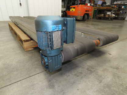 Dorner Side x Side Aluminum Conveyor 350mm 13.75" Belt .5Hp 230/460V 3PH 11' 5"L