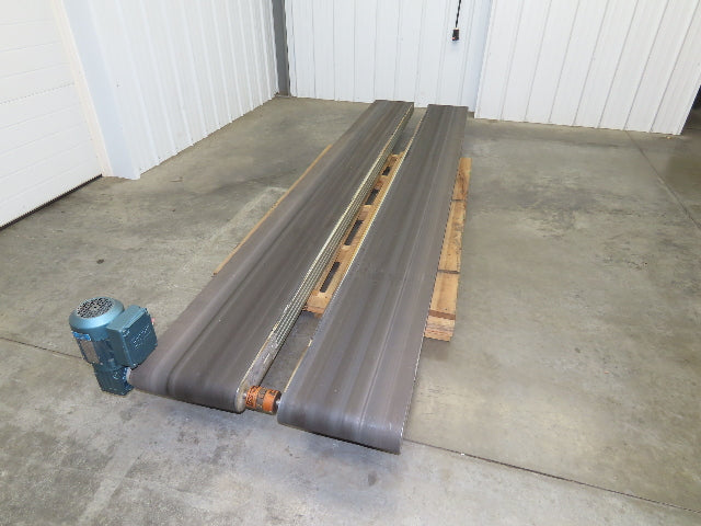 Dorner Side x Side Aluminum Conveyor 350mm 13.75" Belt .5Hp 230/460V 3PH 11' 5"L