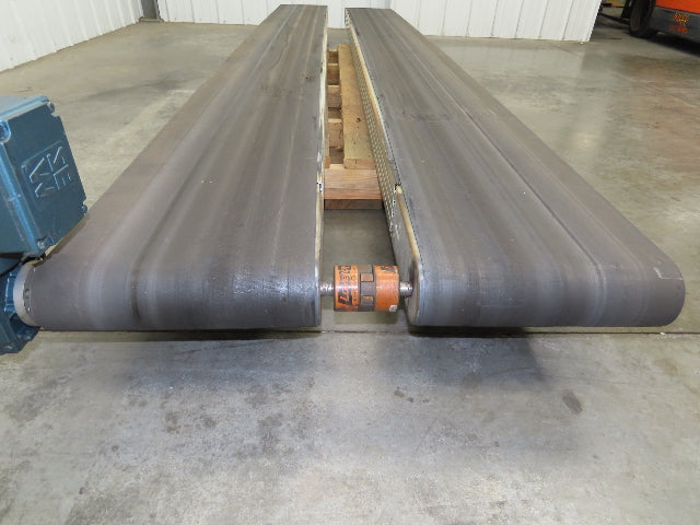 Dorner Side x Side Aluminum Conveyor 350mm 13.75" Belt .5Hp 230/460V 3PH 11' 5"L