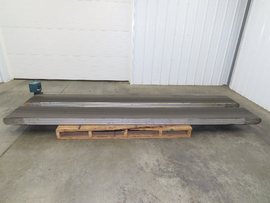 Dorner Side x Side Aluminum Conveyor 350mm 13.75" Belt .5Hp 230/460V 3PH 11' 5"L