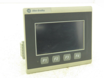 Allen Bradley 2711R-T4T PanelView 800 HMI Control Terminal 4" Touch Screen Ser A