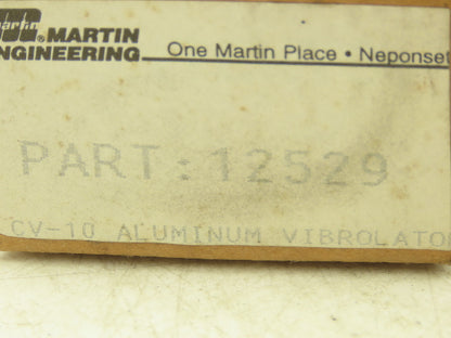 Martin Engineering 12529 Pneumatic Vibrator CV-10 Vibrolator Aluminum 1/8"NPT