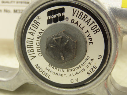 Martin Engineering 12529 Pneumatic Vibrator CV-10 Vibrolator Aluminum 1/8"NPT