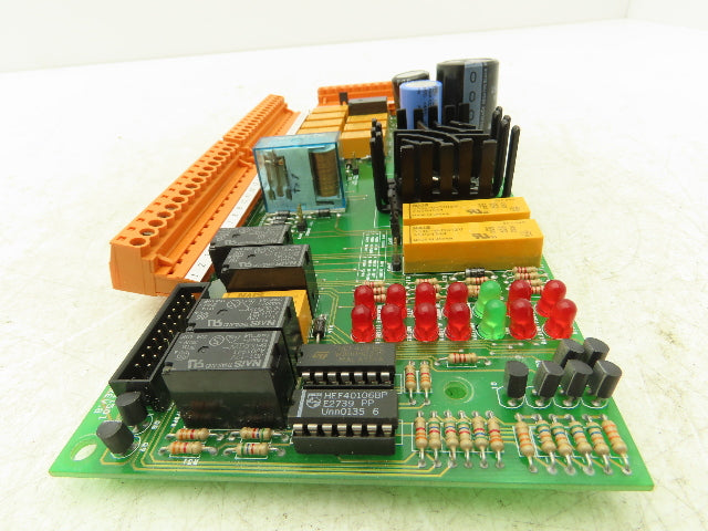 Tecnomagnete 111501 Relay Interface Module Printed Circuit Board Revision B