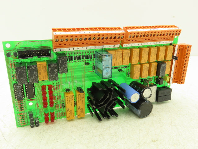 Tecnomagnete 111501 Relay Interface Module Printed Circuit Board Revision B