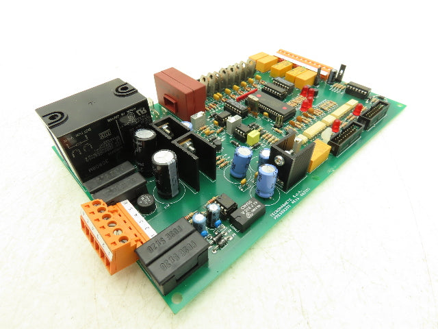 Tecnomagnete 062101 PRESSA202 Relay Integrated Circuit Board Printed Revision 6