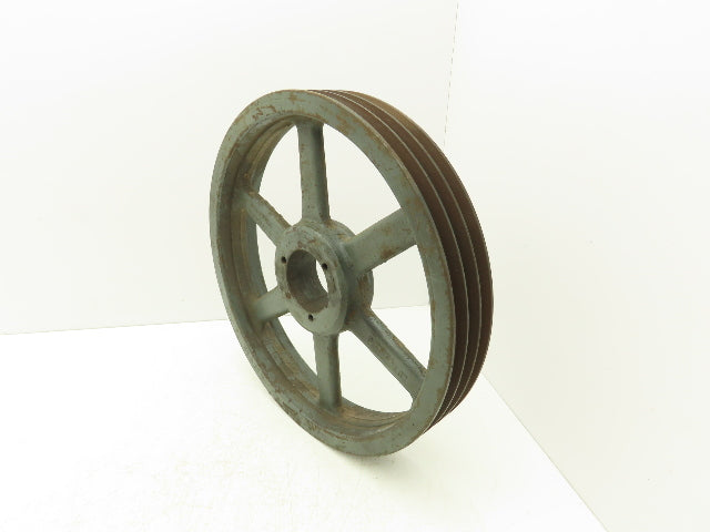 Browning 3TB154 V-Belt Pulley 3 Groove 15.75"OD  A,B Section Belt, Q1 Bushing