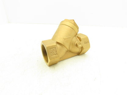6NPX4 Brass Y Strainer Valve 2"NPT WOG 400 WSP 125